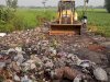 Pemantauan Pembersihan sampah di perbatasan Desa Sumber Kecamatan Trucuk - Desa Beji kecamatan Pedan
