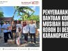 Penyerahan Bantuan Korban Musibah Rumah Roboh di Desa Karangpakel