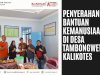 Penyaluran Bantuan Kemanusiaan di Desa Tambongwetan, Kalikotes