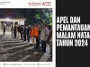 Apel dan Pemantauan Malam Natal Tahun 2024