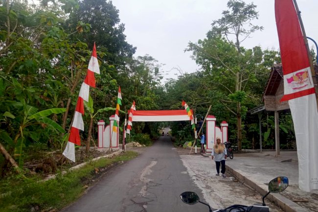 Persiapan Penyambutan atlet pencak silat asal Desa Karangpakel Kecamatan Trucuk yang berlaga SEA Games 2021 di Vietnam 