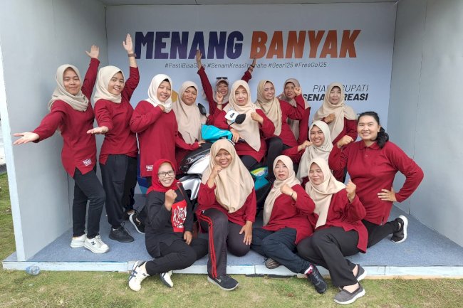 Lomba Senam Kreasi PKK Kecamatan Trucuk