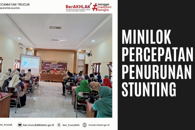 Mini Lokakarya Percepatan Penurunan Stunting Kecamatan Trucuk