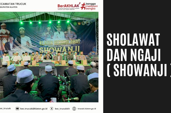 Sholawat dan Ngaji (SHOWANJI) Kecamatan Trucuk