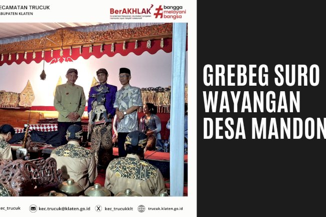 Grebeg Suro Wayangan Desa Mandong