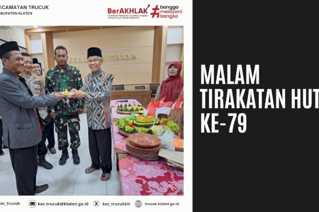 Malam Tirakatan HUT RI 79
