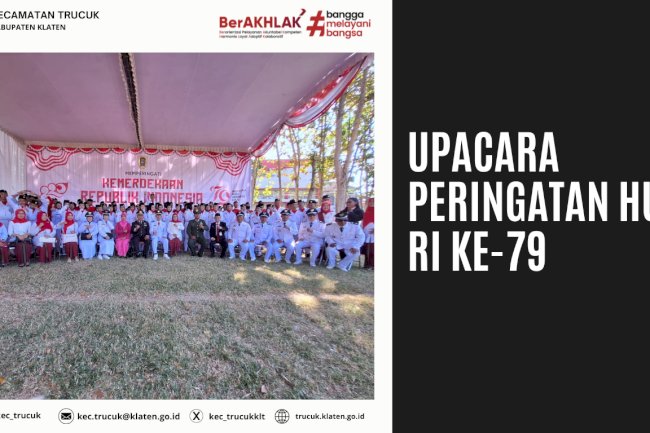 Upacara Peringatan HUT RI ke 79