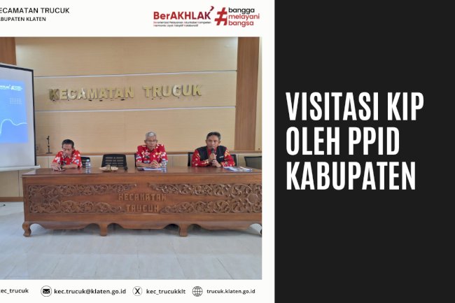Visitasi Keterbukaan Informasi Publik oleh PPID Kabupaten