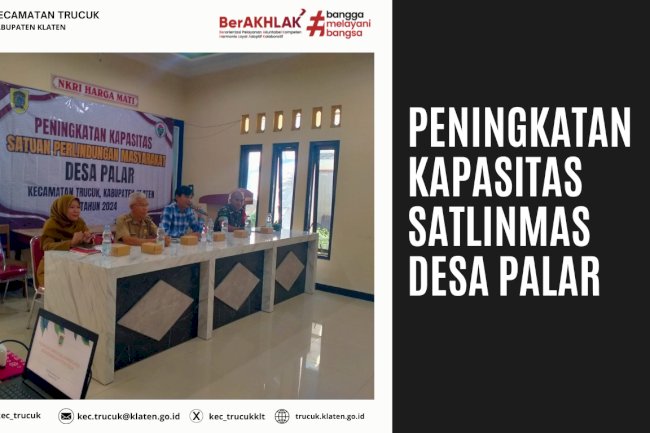 Peningkatan Satlinmas Desa Palar