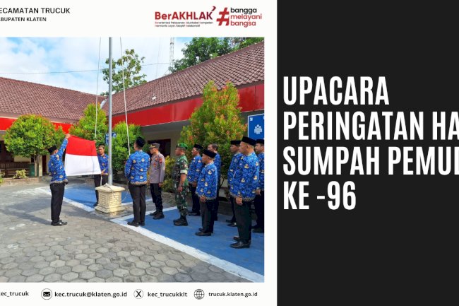Upacara Memperingati Hari Sumpah Pemuda ke-96