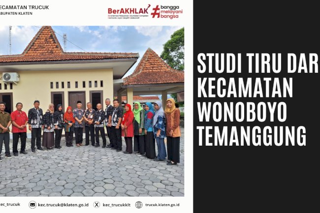 Studi Tiru dari Kecamatan Wonoboyo, Temanggung