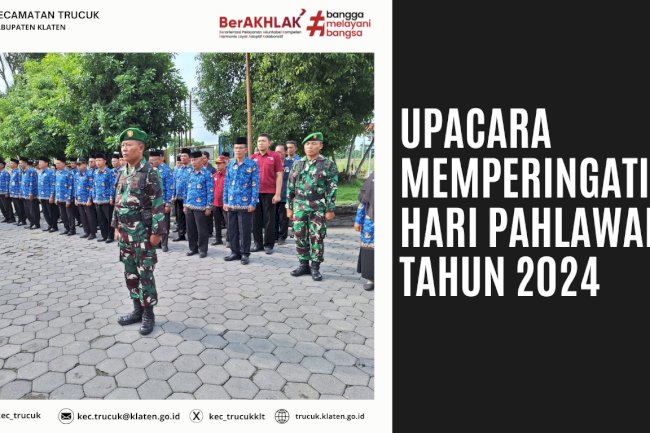 Upacara Memperingati Pahlawan Tahun 2024