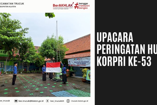Upacara Peringatan HUT KORPRI ke 53