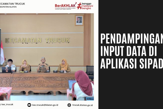Pendampingan Input Data Aplikasi SIPADES