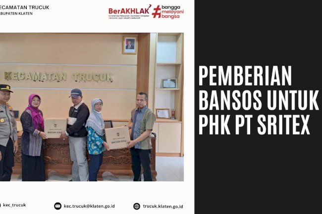 Bantuan Sosial untuk Karyawan PHK PT. SRITEX