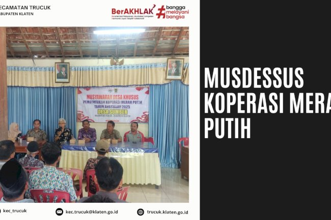 Musdessus Koperasi Merah Putih