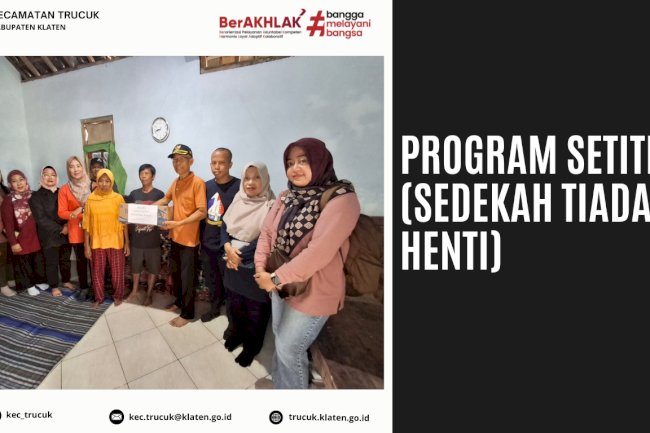 Program Sedekah Tiada Henti "SETITI"