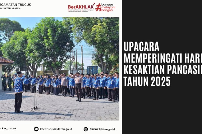 Upacara Hari Kesaktian Pancasila Tahun 2025