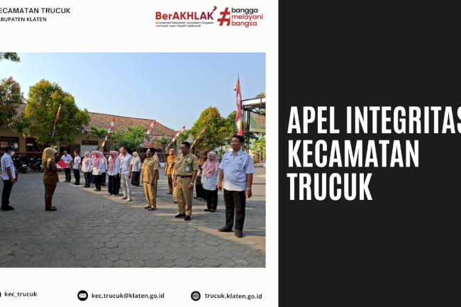 Apel Integritas Kecamatan Trucuk
