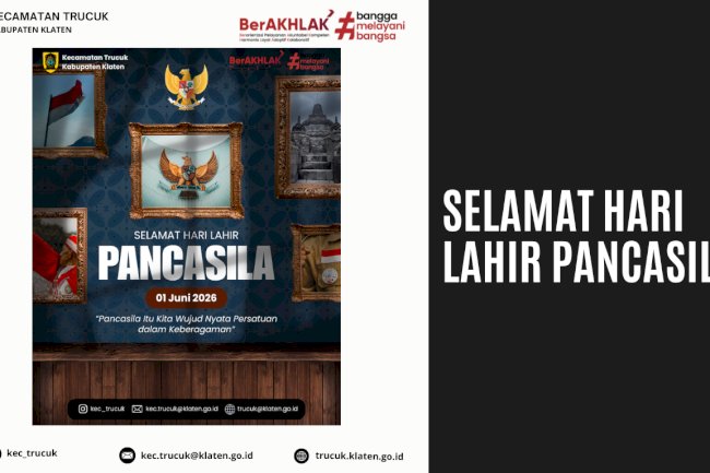 Selamat Hari lahir Pancasila