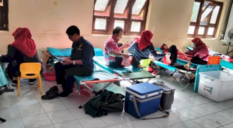 Donor Darah Dalam Rangka Memperingati hari Jadi Kabupaten Klaten Yang Ke-219 Kecamatan Trucuk