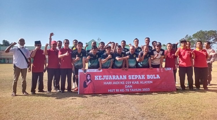 Meriahkan Sepakbola Dalam Rangka Hari Jadi ke-219 Kabupaten Klaten dan HUT ke-78 RI