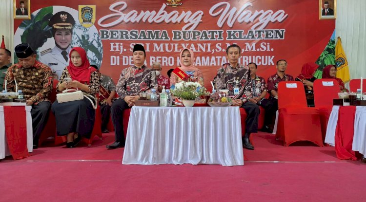 Kegiatan Sambang Warga di Desa Bero, Kecamatan Trucuk