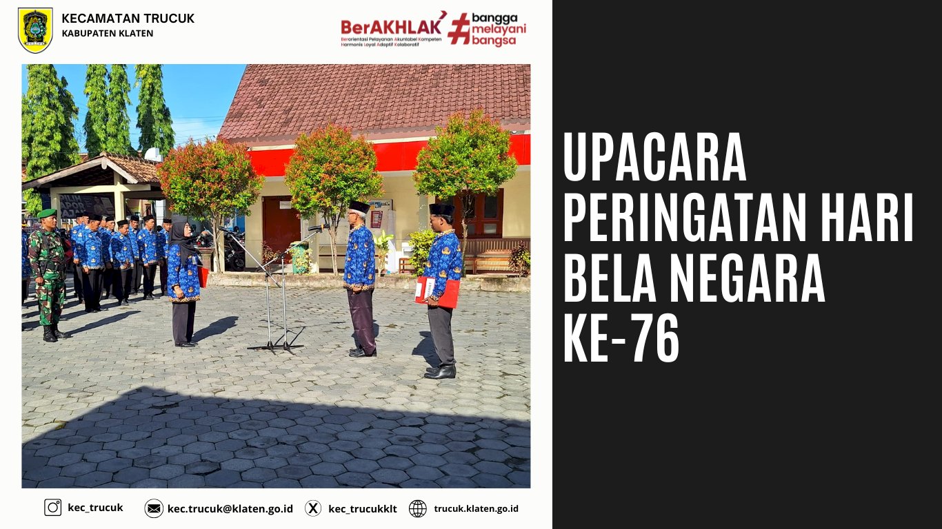 Upacara Peringatan Hari Bela Negara ke-76