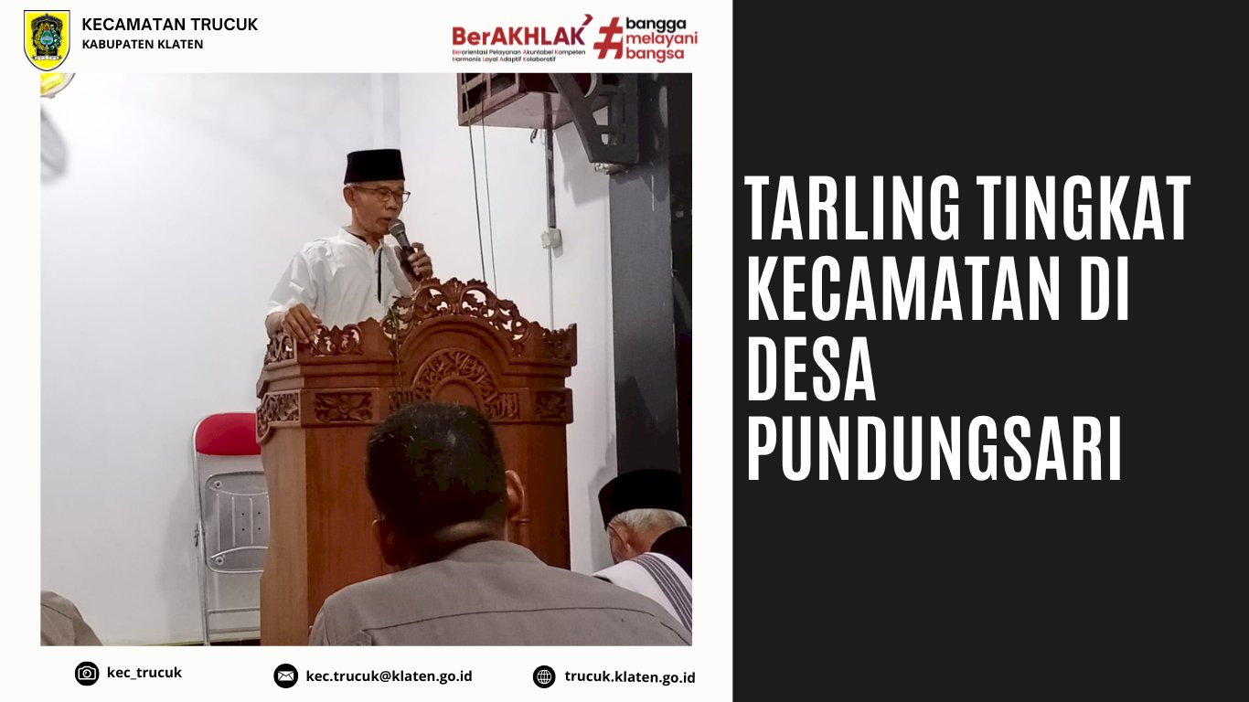 Tarawih Keliling Tingkat Kecamatan di Desa Pundungsari