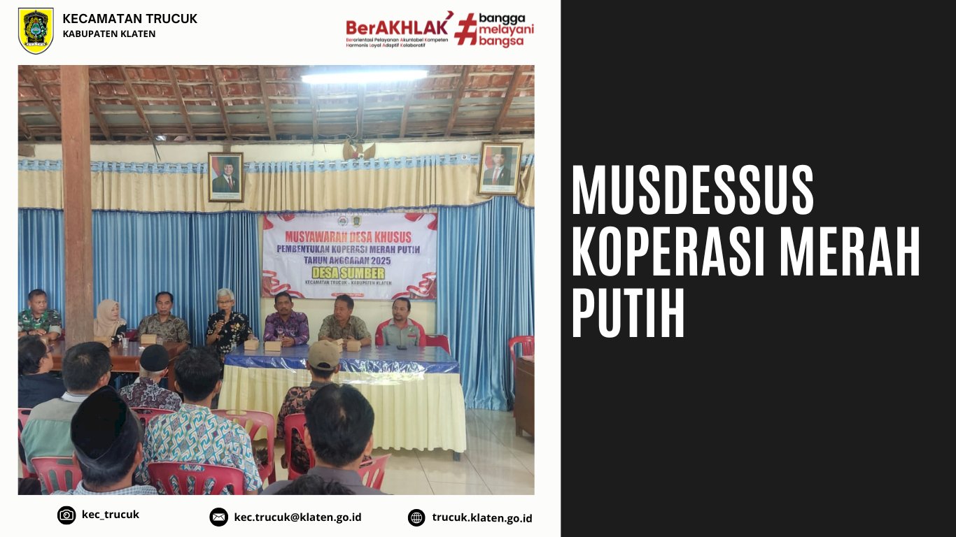 Musdessus Koperasi Merah Putih