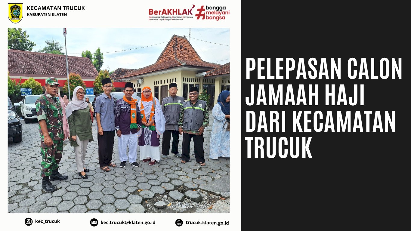 Pelepasan Calon Jamaah Haji dari Kecamatan Trucuk