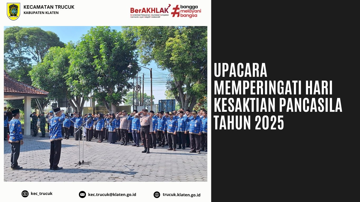 Upacara Hari Kesaktian Pancasila Tahun 2025