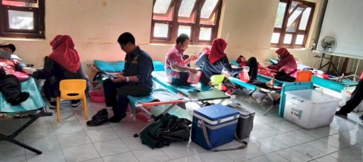 Donor Darah Dalam Rangka Memperingati hari Jadi Kabupaten Klaten Yang Ke-219 Kecamatan Trucuk