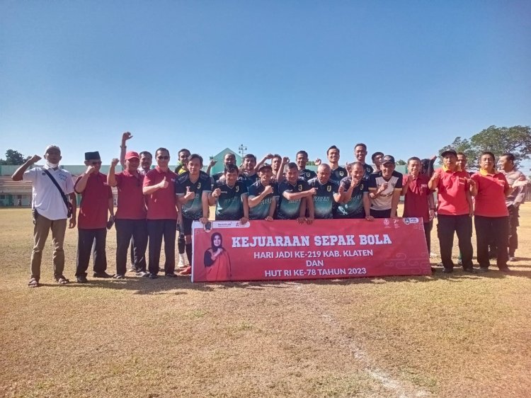 Meriahkan Sepakbola Dalam Rangka Hari Jadi ke-219 Kabupaten Klaten dan HUT ke-78 RI