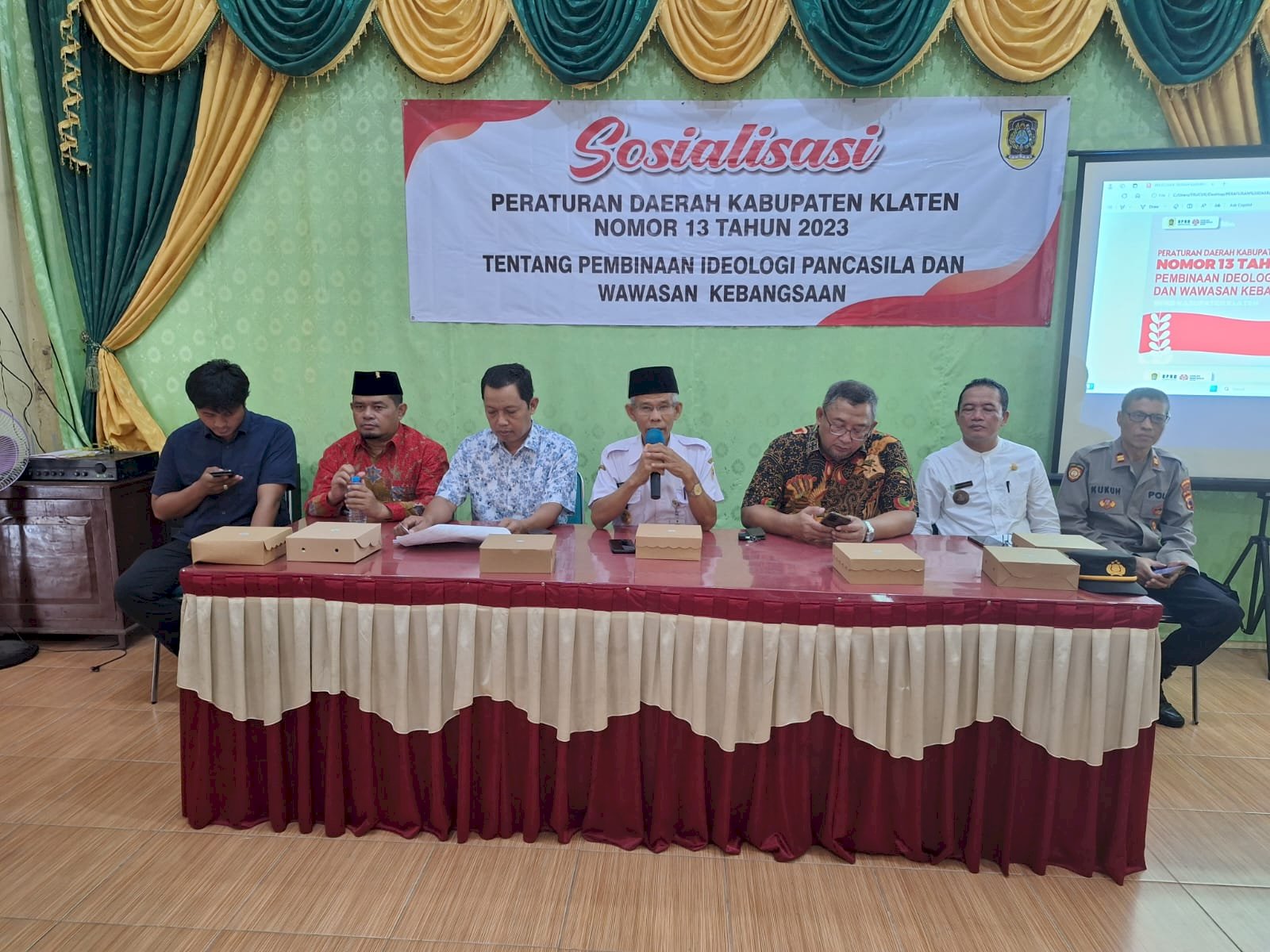 Sosialisasi Perda Kabupaten Klaten Nomor 13 Tahun 2023 di Desa Kradenan