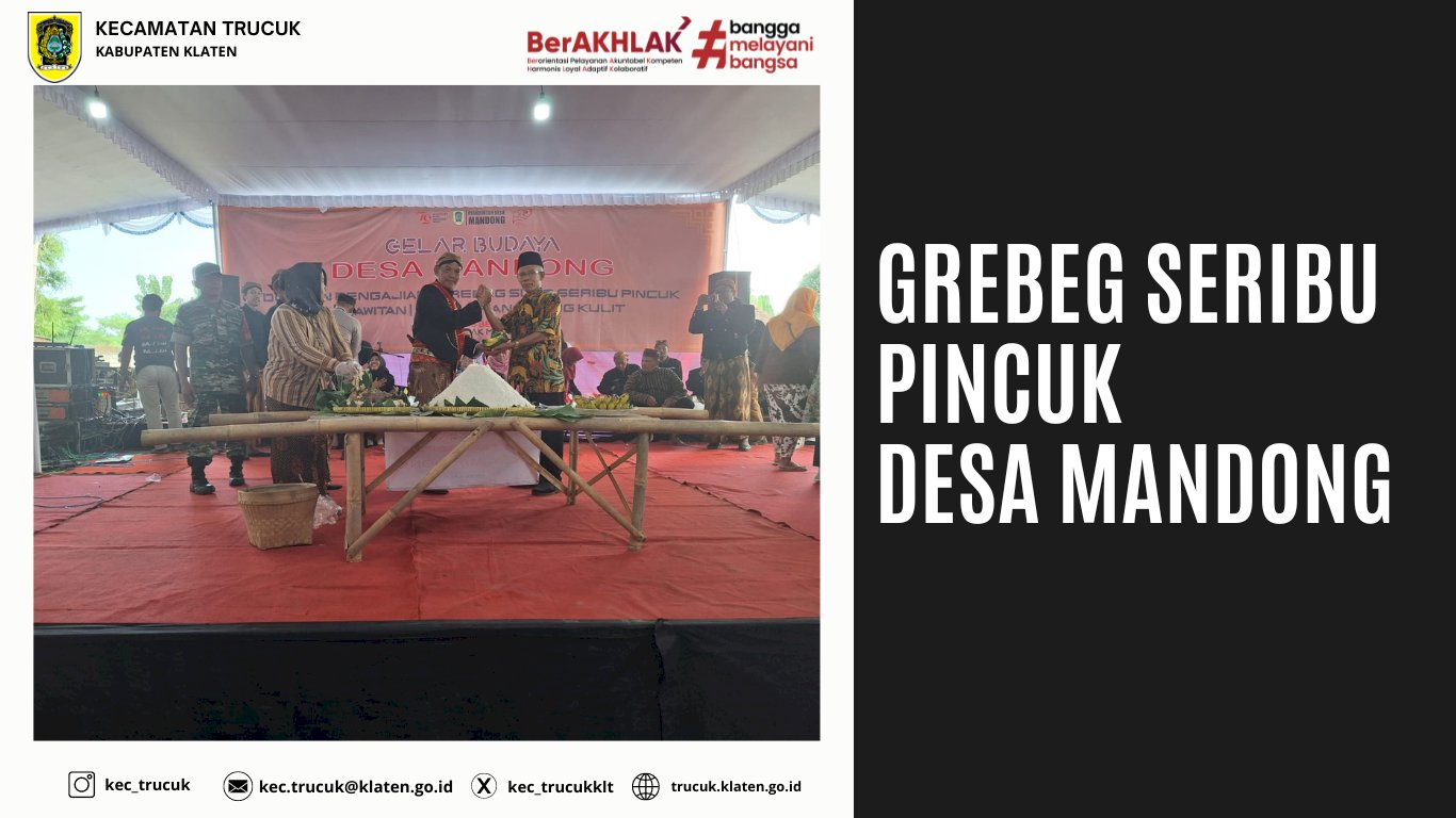 Grebeg Seribu Pincuk Desa Mandong