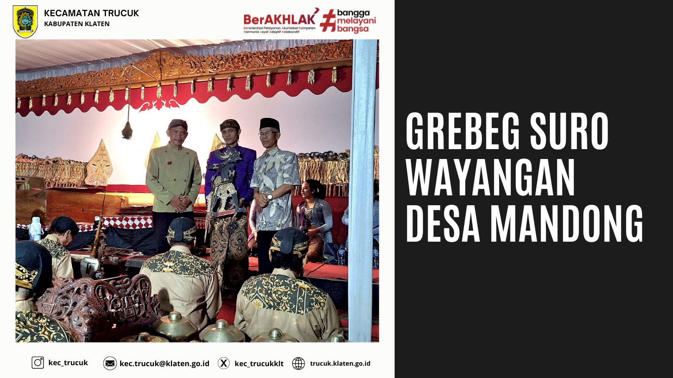 Grebeg Suro Wayangan Desa Mandong