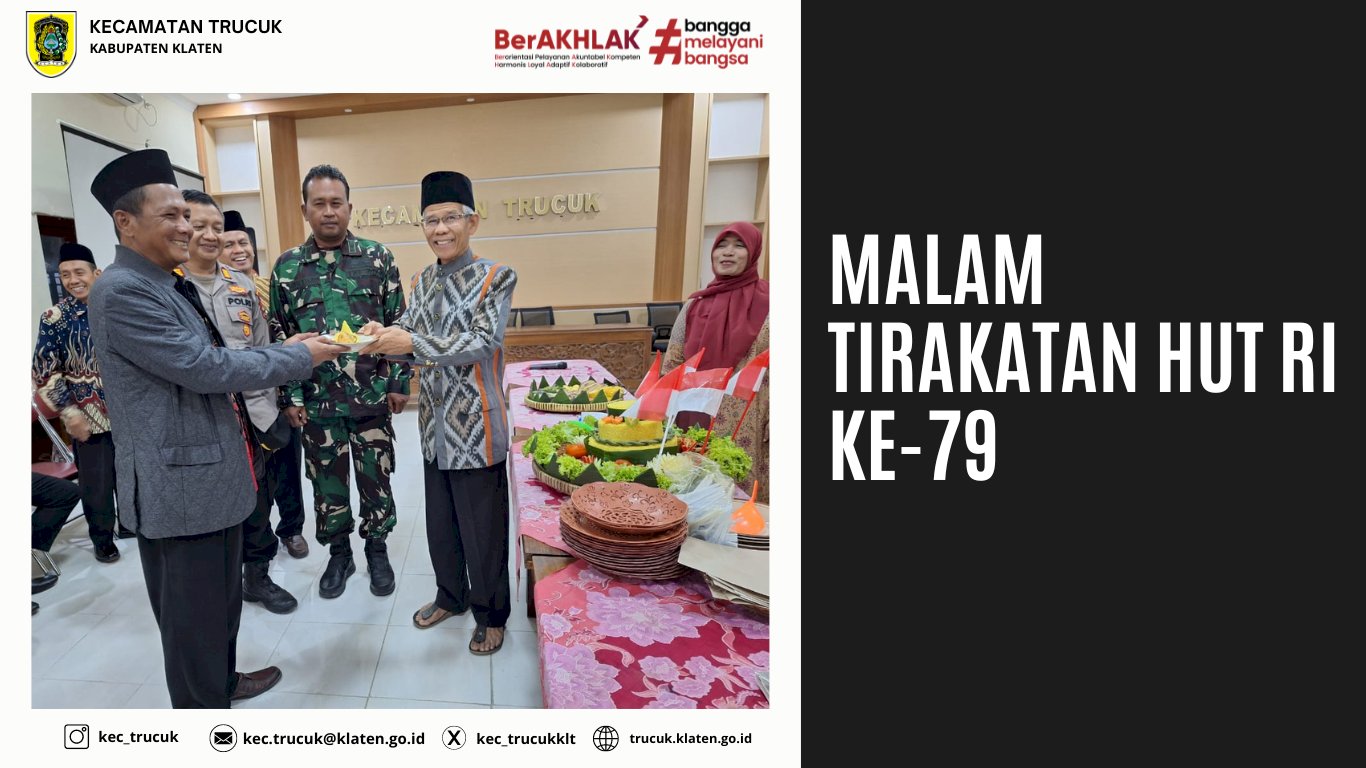 Malam Tirakatan HUT RI 79