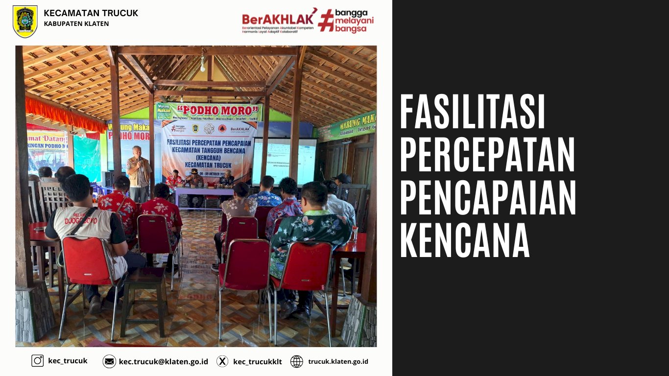 Fasilitasi Percepatan Pencapaian KENCANA