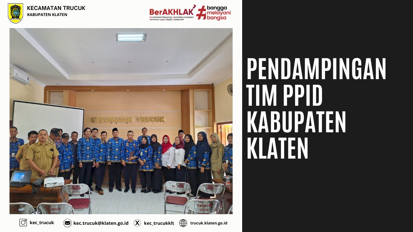 Pendampingan PPID Kabupaten Klaten