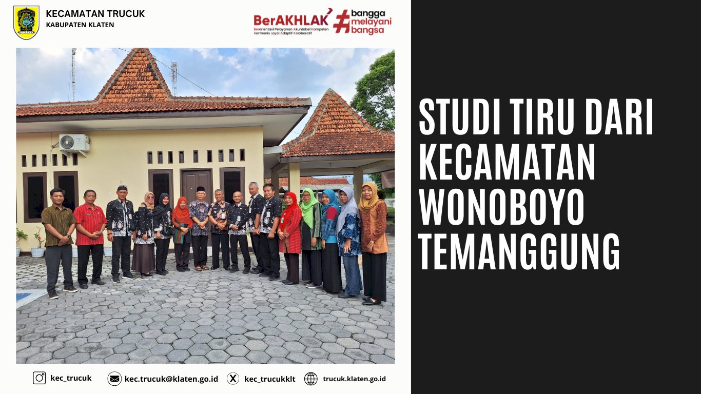 Studi Tiru dari Kecamatan Wonoboyo, Temanggung