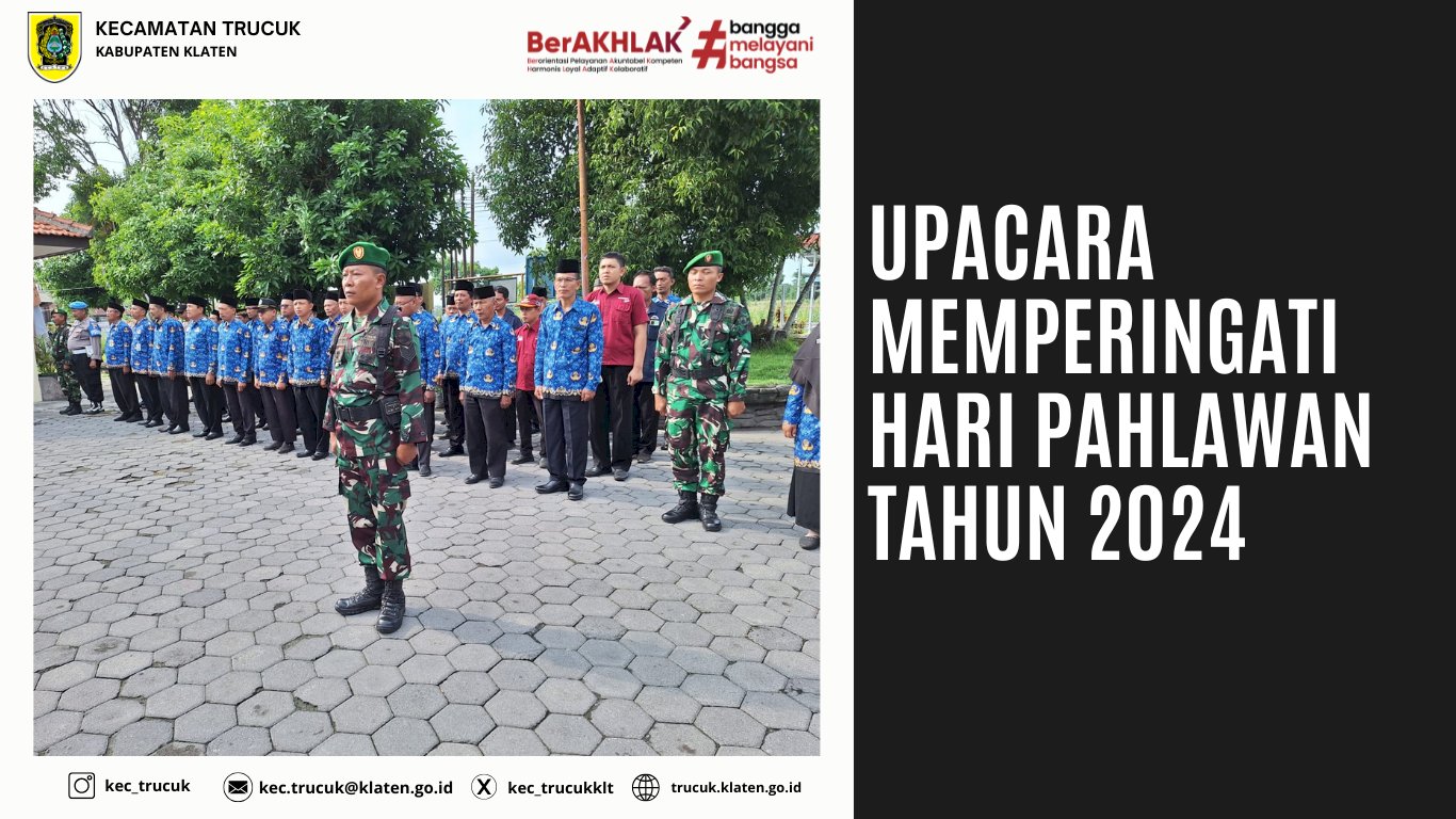 Upacara Memperingati Pahlawan Tahun 2024