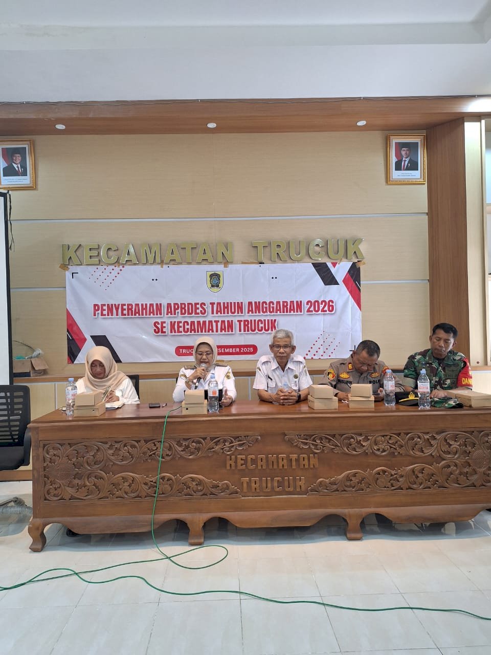 Penyerahan APBDes 2026 se Kecamatan Trucuk