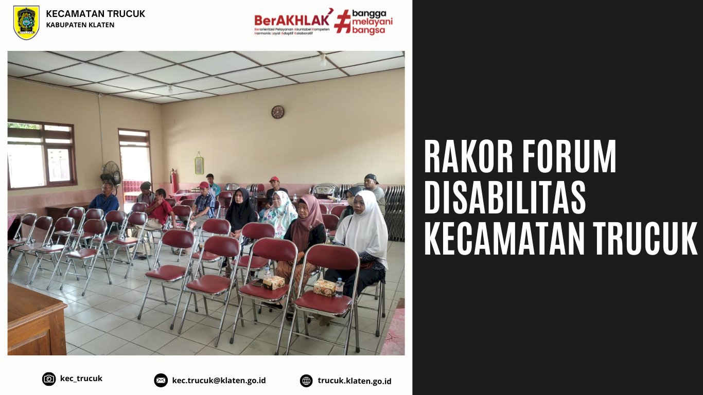 Bangun Sinergi untuk Layanan Inklusif, Kecamatan Trucuk Gelar Rapat Koordinasi FPD